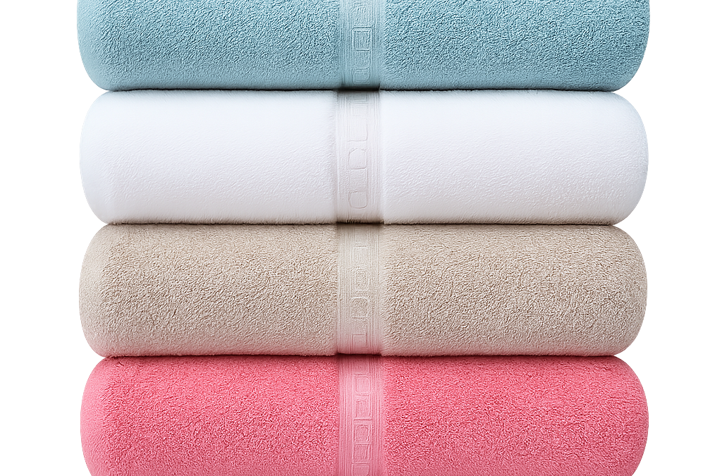 Loberta Beige Bath Towel