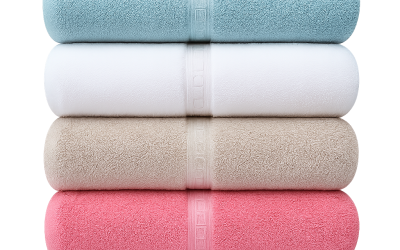 Loberta Beige Bath Towel